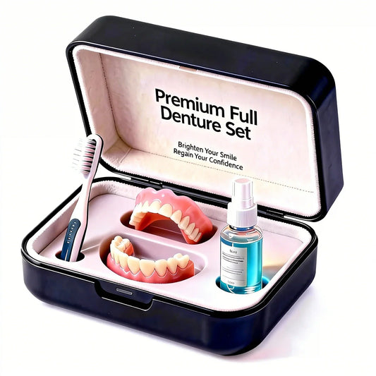 🔥Nidagene™ Custom-Fit Functional Dentures — Made in the USA, FDA Certified, Up to 70% OFF for a More Confident Smile!