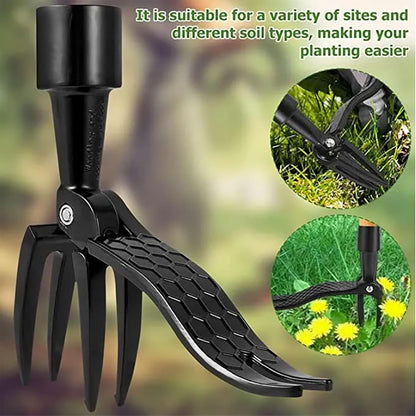 😲No More Bending, Easy Weeding🌿Detachable Stand Up Weed Puller Tool