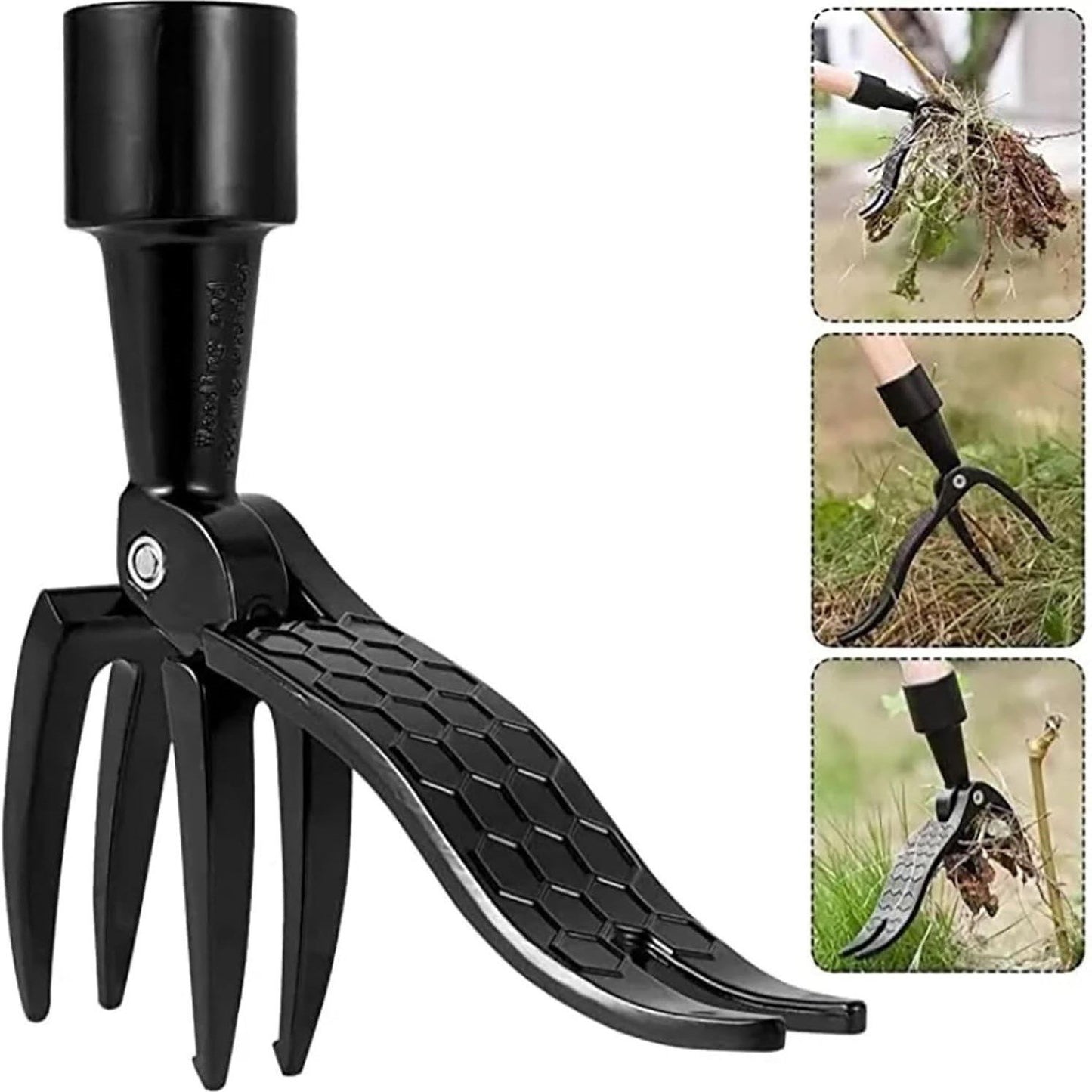 😲No More Bending, Easy Weeding🌿Detachable Stand Up Weed Puller Tool