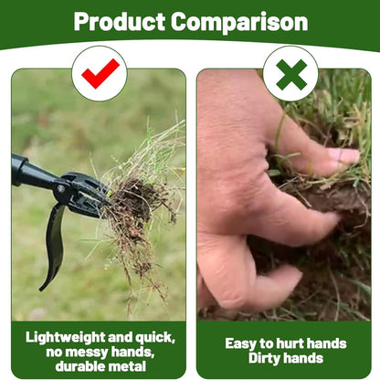 😲No More Bending, Easy Weeding🌿Detachable Stand Up Weed Puller Tool