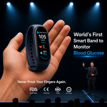 🎉 80% OFF Launch Offer🔥Pryxo™ M9 Non-Invasive Smart Band