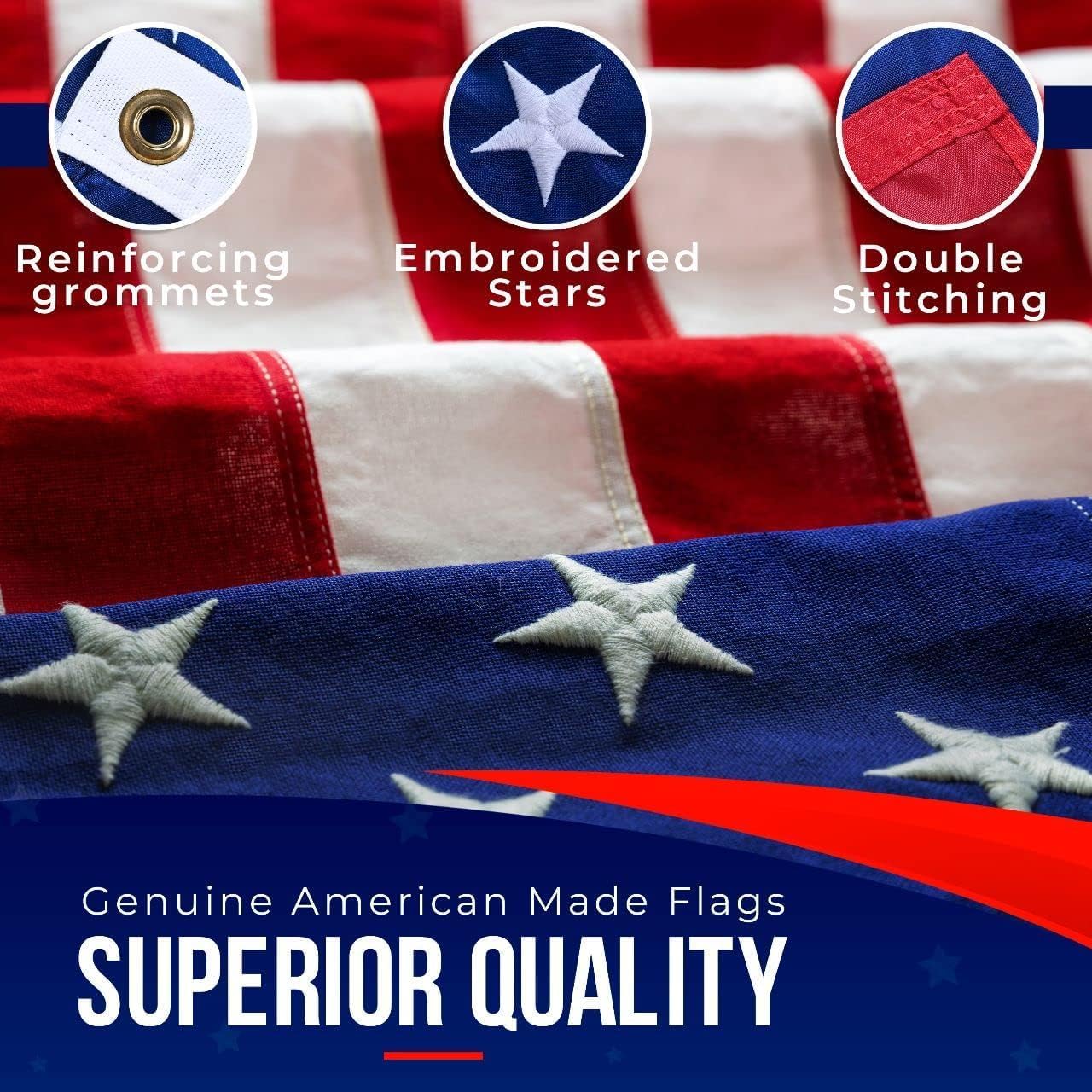 🔥Last Day 49% OFF-2026 Best Embroidered Stars American Flags
