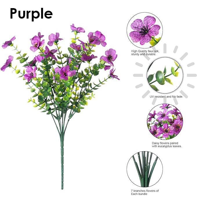 🌸Last Day Sale 49% OFF💐 UV Resistant Colorful Artificial Flower