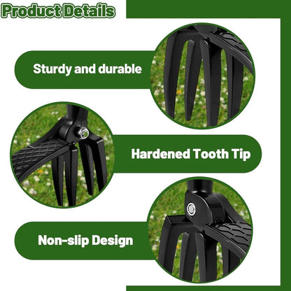 😲No More Bending, Easy Weeding🌿Detachable Stand Up Weed Puller Tool