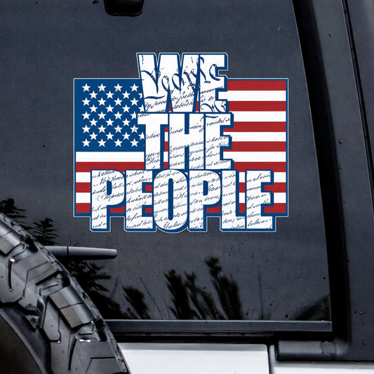 We the People 250th Anniversary Decal – USA Flag, 1776-2026 Sticker