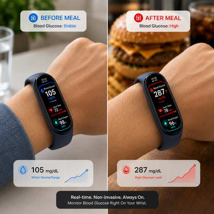 🎉 80% OFF Launch Offer🔥Pryxo™ M9 Non-Invasive Smart Band