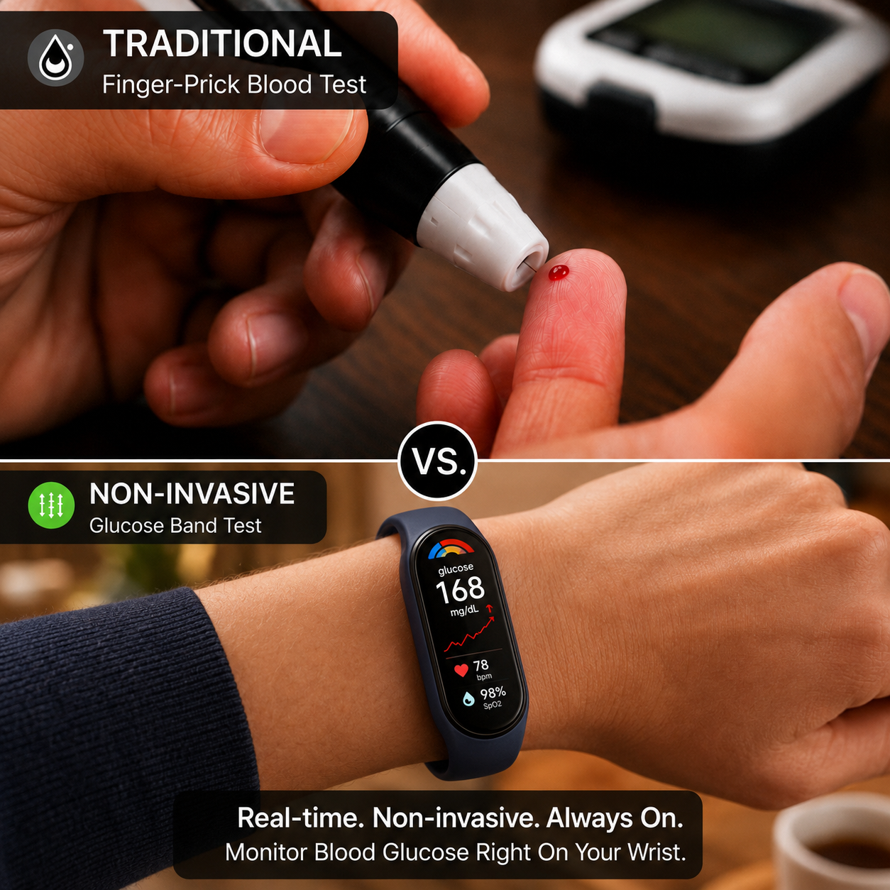 🎉 80% OFF Launch Offer🔥Pryxo™ M9 Non-Invasive Smart Band