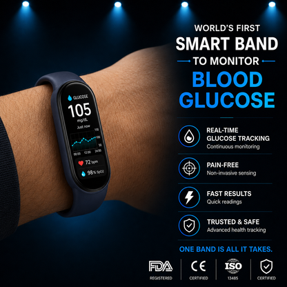🎉 80% OFF Launch Offer🔥Pryxo™ M9 Non-Invasive Smart Band