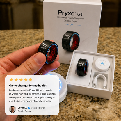 🎉 75% OFF Launch Offer🔥Pryxo™ G1 Non-Invasive Smart Ring