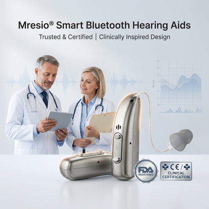 OTC Hearing Aids for Seniors: 80h Standby, One-Button, Comfortable with Clear Sound & Noise Reduction