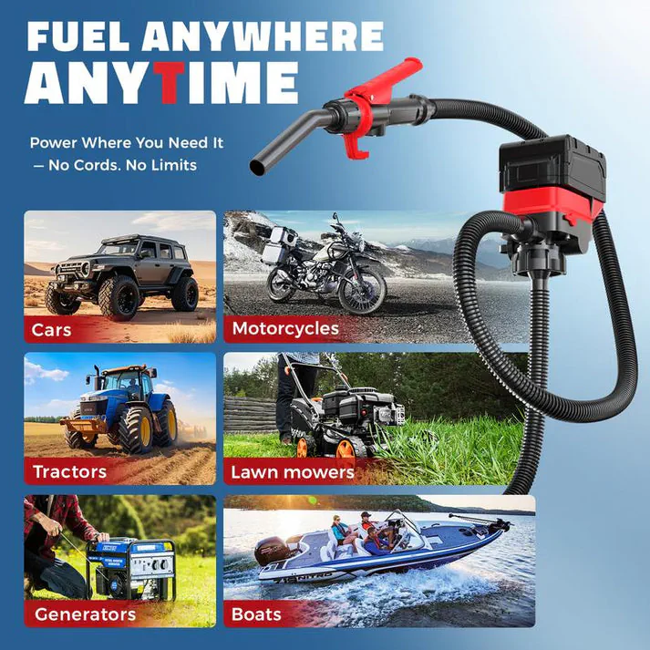 🔥LAST DAY 50% OFF-Cordless Fuel Transfer Pump