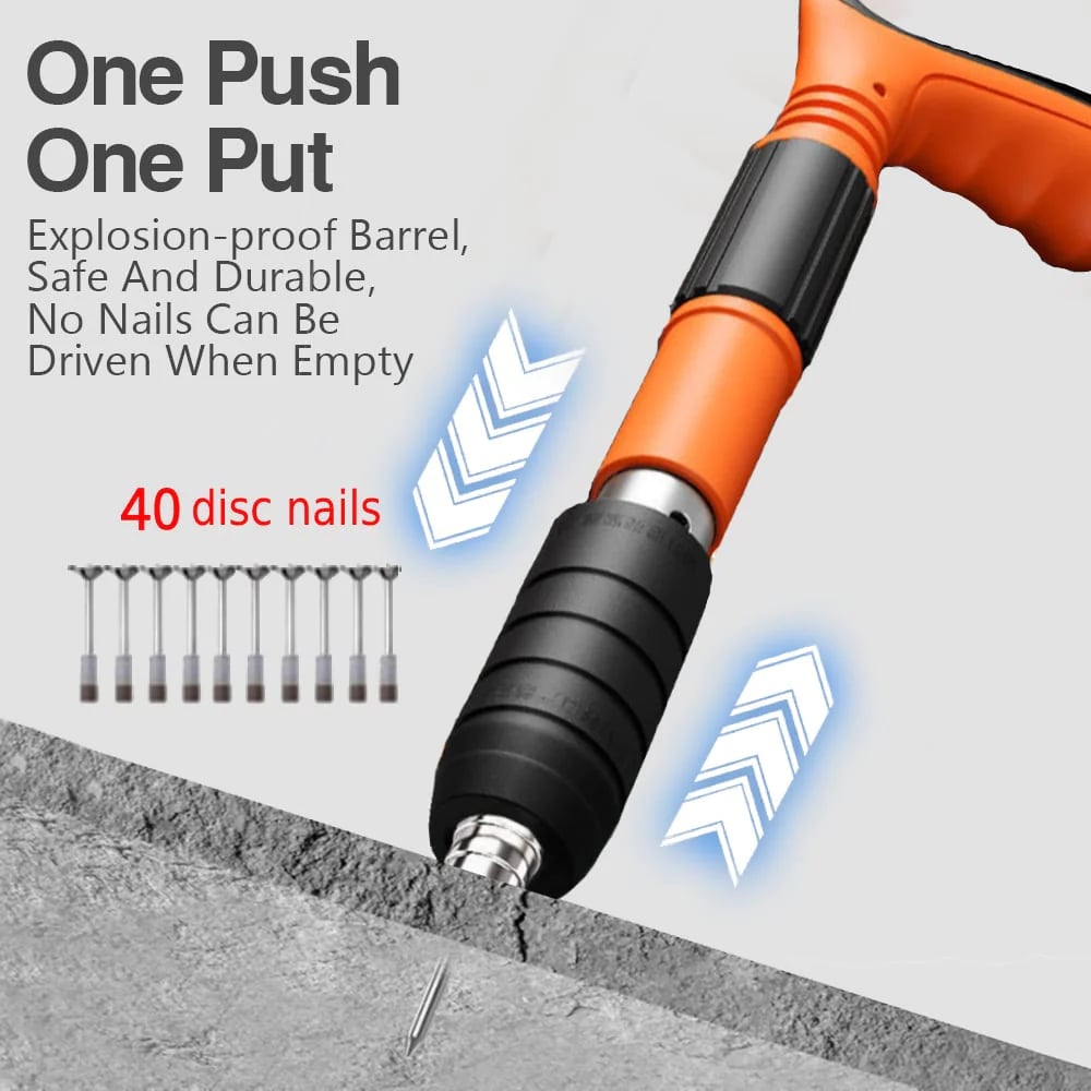 🔥 LAST DAY 49% OFF- Woodworking and Decoration Integrated Nail shooter